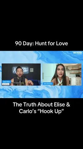 Who’s watching #90DayFiance Hunt for Love? Elise is here to dish on her steam hookup with Carlo and their love triangle with Tiffany 👀 #90dayfianceoftiktok #90dayhuntforlove 