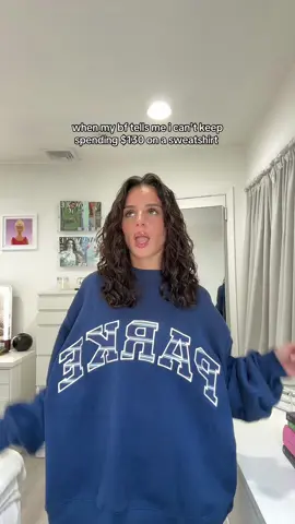 ohhh but i can and i will #parke #parkesweatshirt #relatable #shopping #fyp 