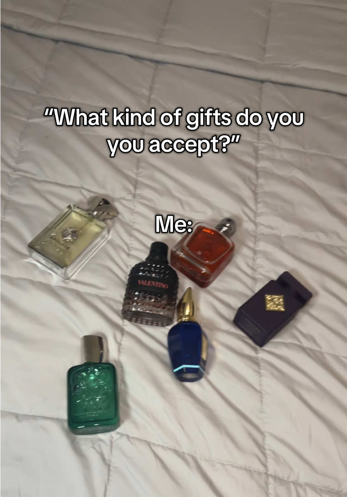 The only acceptable gifts 🤷🏻‍♂️ #fragrance #cologne #fragrancetiktok #colognetiktok #fragrancecollection 