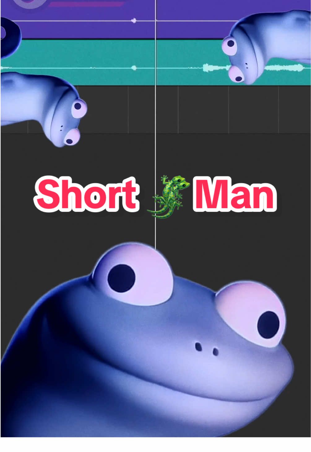 Short 🦎 Man #lizard #lizardmeme #mashup #fyp 