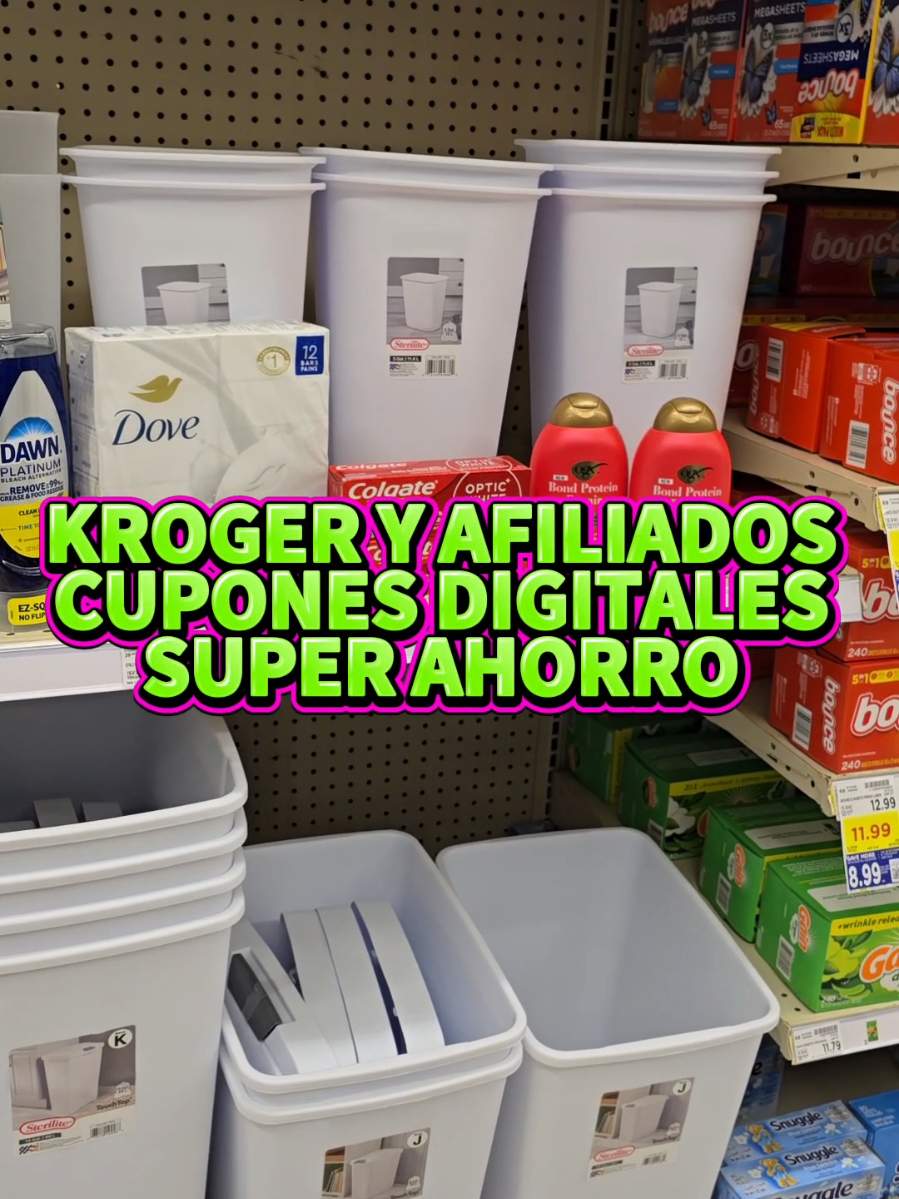 Kroger y afiliadas #couponcommunity #ahorrandoconmarielys #krogerdeals #contenidodigital 