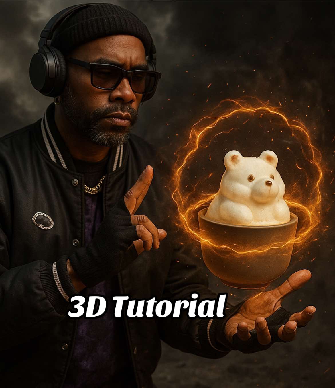 Para los que viven preguntando cómo hago el 3D Latte Art ☕️🧸 aquí está! #elancoffee #latteArt #3d #artelatte 