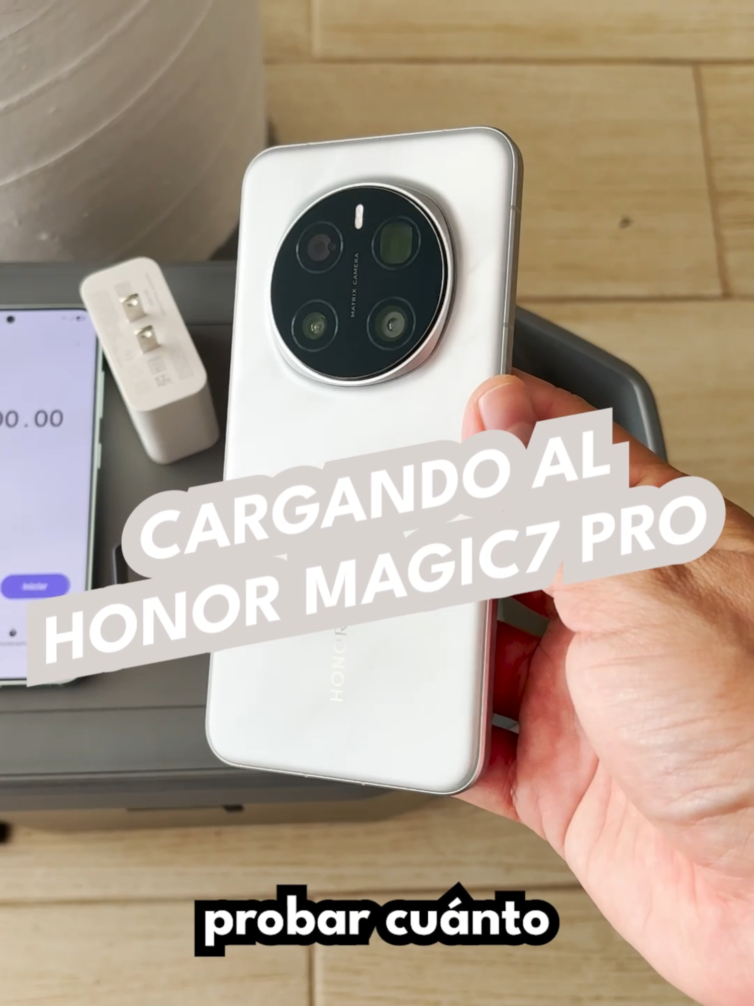 HONOR Magic 7 Pro ¿Cuánto tarda en cargar? #celulares #smartphones #android #tecnologia #isamarcial #review #unboxings #carga #cargarapida #cargador #pruebadecarga #fastcharging #prueba #honor #honormagic7pro