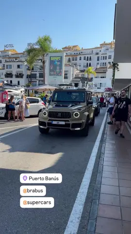 #brabus #puertobanus #carspotting #marbella #supercars 