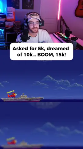 Asked for 5k, dreamed of 10k…. BOOM, 15k! #prophet #avia 