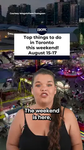 Another weekend is upon us, and in typical Toronto summertime fashion, there are tons of things in the city to keep you entertained. #Toronto #CNE #Summertime