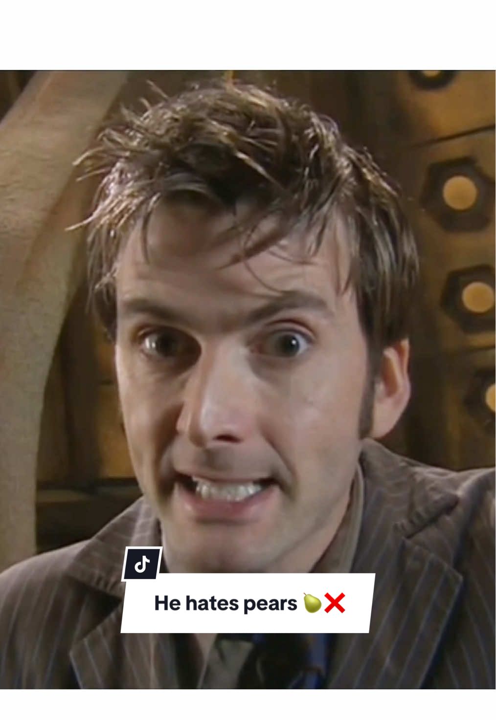 “Bingle-bongle, dingle dangle”📝🔥                #tenthdoctor #davidtennant #doctorwho #outtakes #10thdoctor 