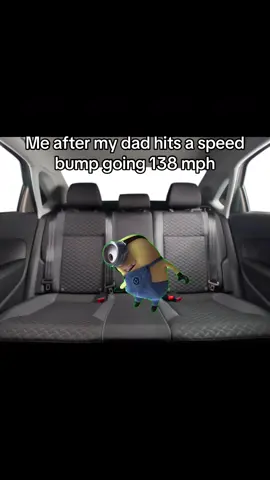 Minion flying out the sunroof