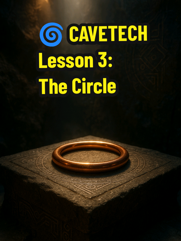 This shape is not just symbolic. In copper, it becomes a shield... a key... a seal. Most people use it wrong. This is how you close the gate. #cavetech #hiddenknowledge #coppercircle #energytools #fyp 