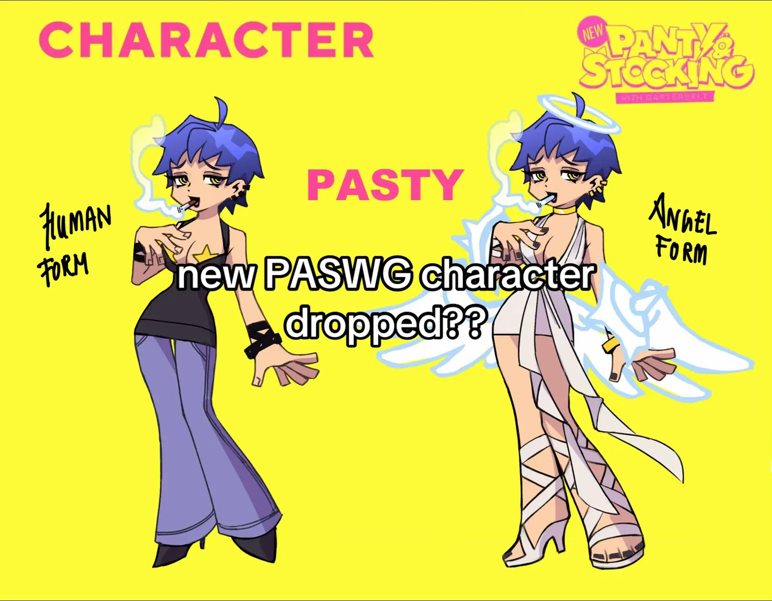 smokin that angel pack  #fyp #art #paswg #paswgoc #fanart