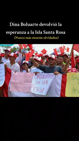 #IslaSantaRosa #DinaBoluarte 