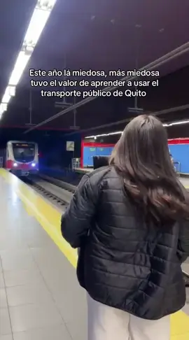 Fue por necesidad 😭 Me perdí muchas veces, pero ame el proceso💓  Mi Quito bonito  #quito #ecuador🇪🇨 #metro #fyp 
