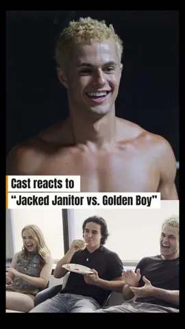 💦 When the janitor is… not cleaning floors 👀 The cast was NOT prepared for this scene and honestly…you won’t be either 😂 🔥 “Jacked Janitor vs. Golden Boy” is streaming ONLY on Dramabox —  Tap the link in bio to watch it now before TikTok spoils it! #Dramabox #SpicyRomance #DramaTok #BookTok #verticaldrama #bingeworthy #boyslove #enemiestolovers #wattpad 