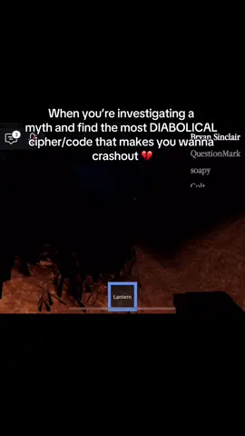 Myth hunters when they actually have to do hard puzzles and lock in💔💔😭Myth is “The Sinclair Family” #roblox #robloxmyth #robloxmyths #fyp #robloxmythhunter 