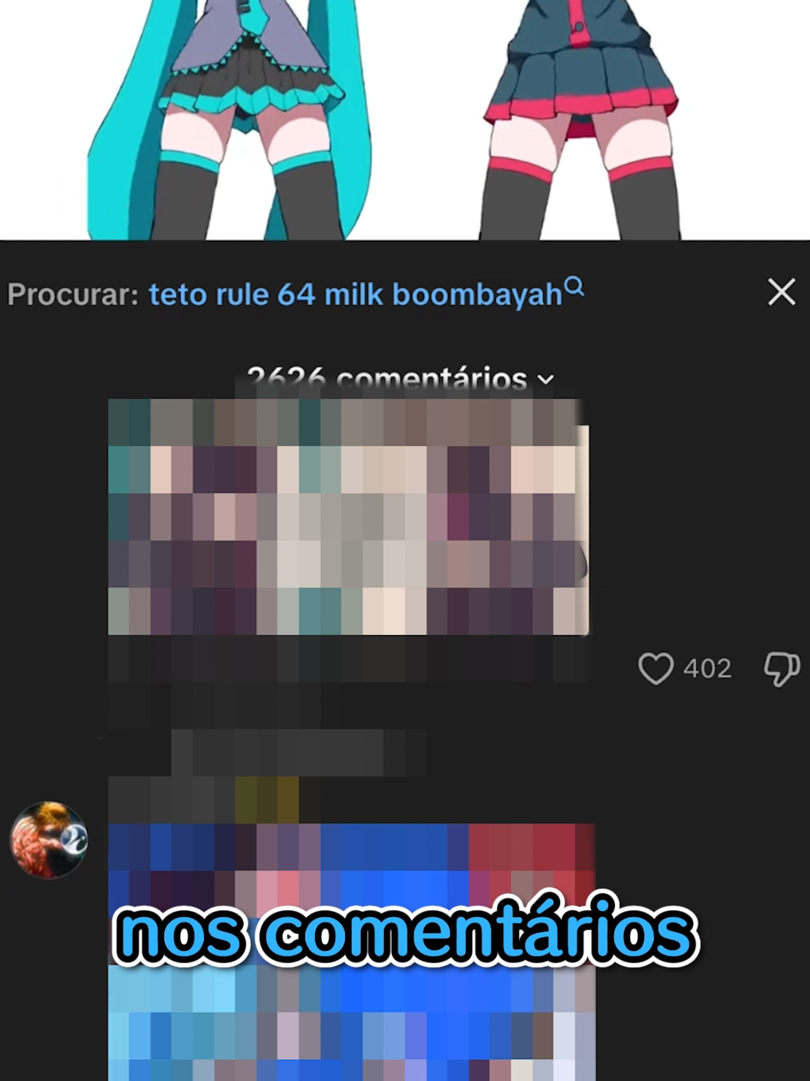 Até em vídeos com mais de 1 milhão de views tem imagem assim | #hatsunemiku #vocaloid #alerta #Minecraft #foryou