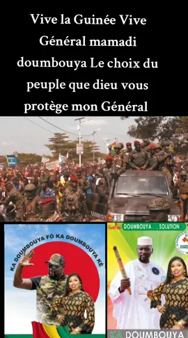 @MAYA KABA CNRD 🇬🇳♥️ @Yama Sega oui à la nouvelle constitution vive GMD vive la Guinée Vive Général mamadi doumbouya ✅ l'homme fort #tiktbokguinée 