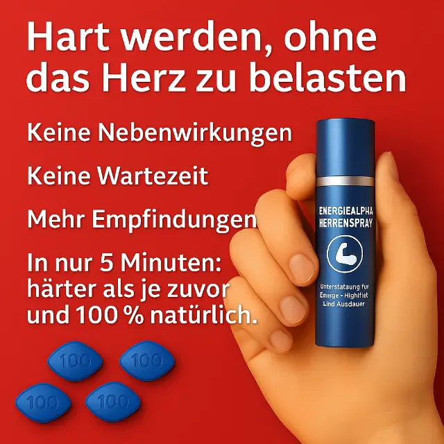 Deutsche Männer verwenden diese neue ED-Lösung, um wieder Könige im Bett zu werden.