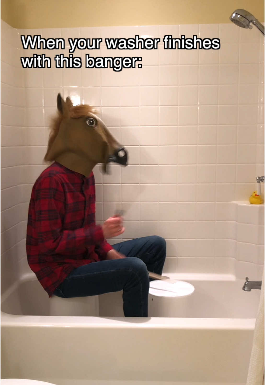 Clean bathroom towels and beats 🐴 #drumming #drums #drummer #drumcover #remix 