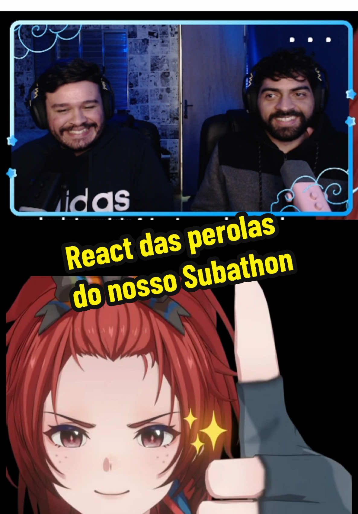 Fomos alvos dos edits do @🔥GEROV🔥 que teve muito conteúdo no nosso último subathon (live infinita) 😂 Obrigado Gerov por essa manifestação de carinho hahahaha ou não né… 😂 #wutheringwaves #wuwa 