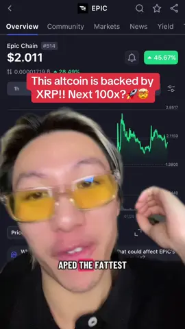Ngl $epic is looking good. #altcoins #xrp #xrpcommunity 