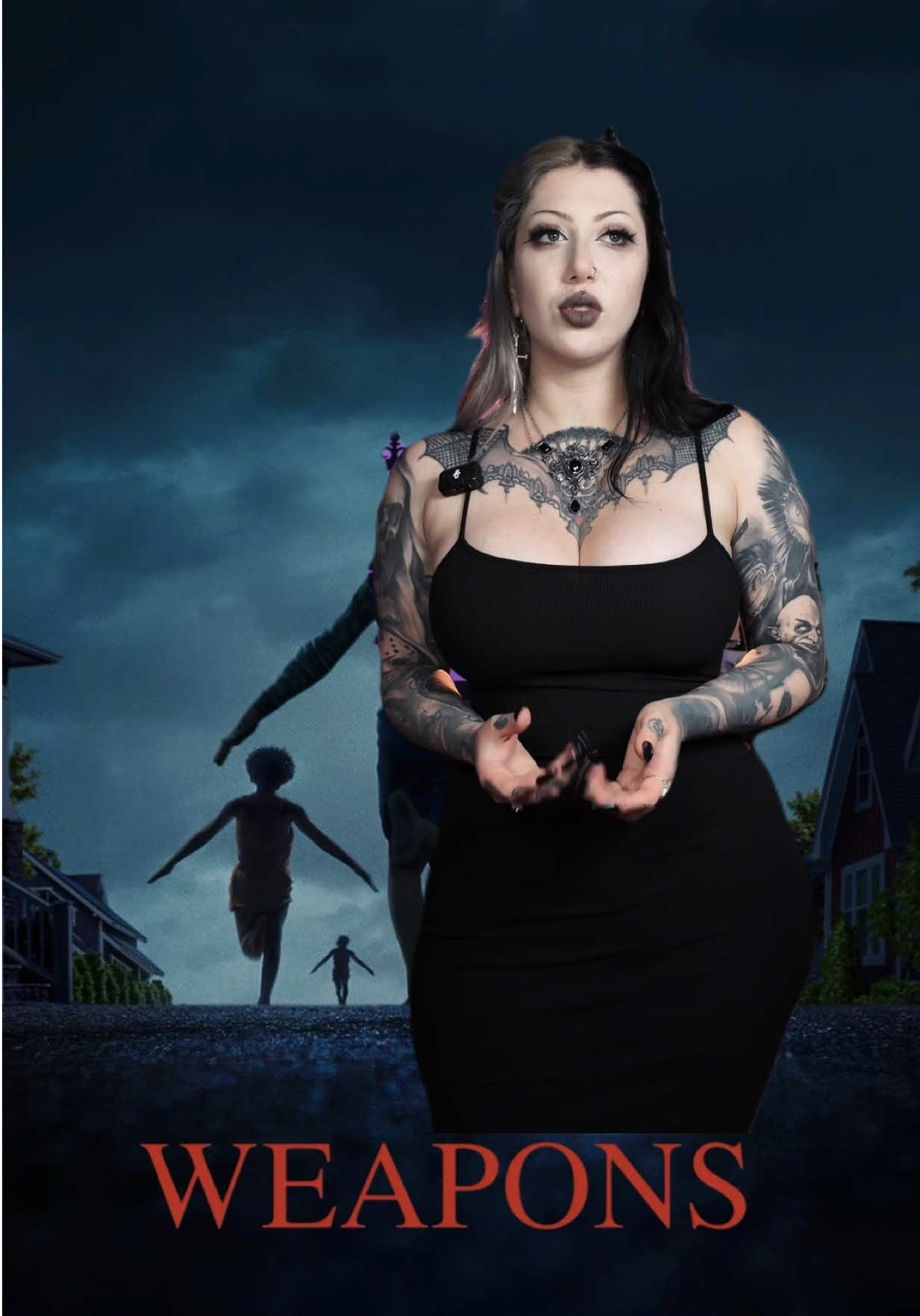 Sooo how’d I do🫣💀 Weapons left me with so many unanswered questions and was such a wild ride!! Have you seen it yet and if so what did you think??🩸 @Warner Bros. Horror @Warner Bros. #weaponsmovie #horrortok #tvandfilm #horrormovies #horrortiktok 