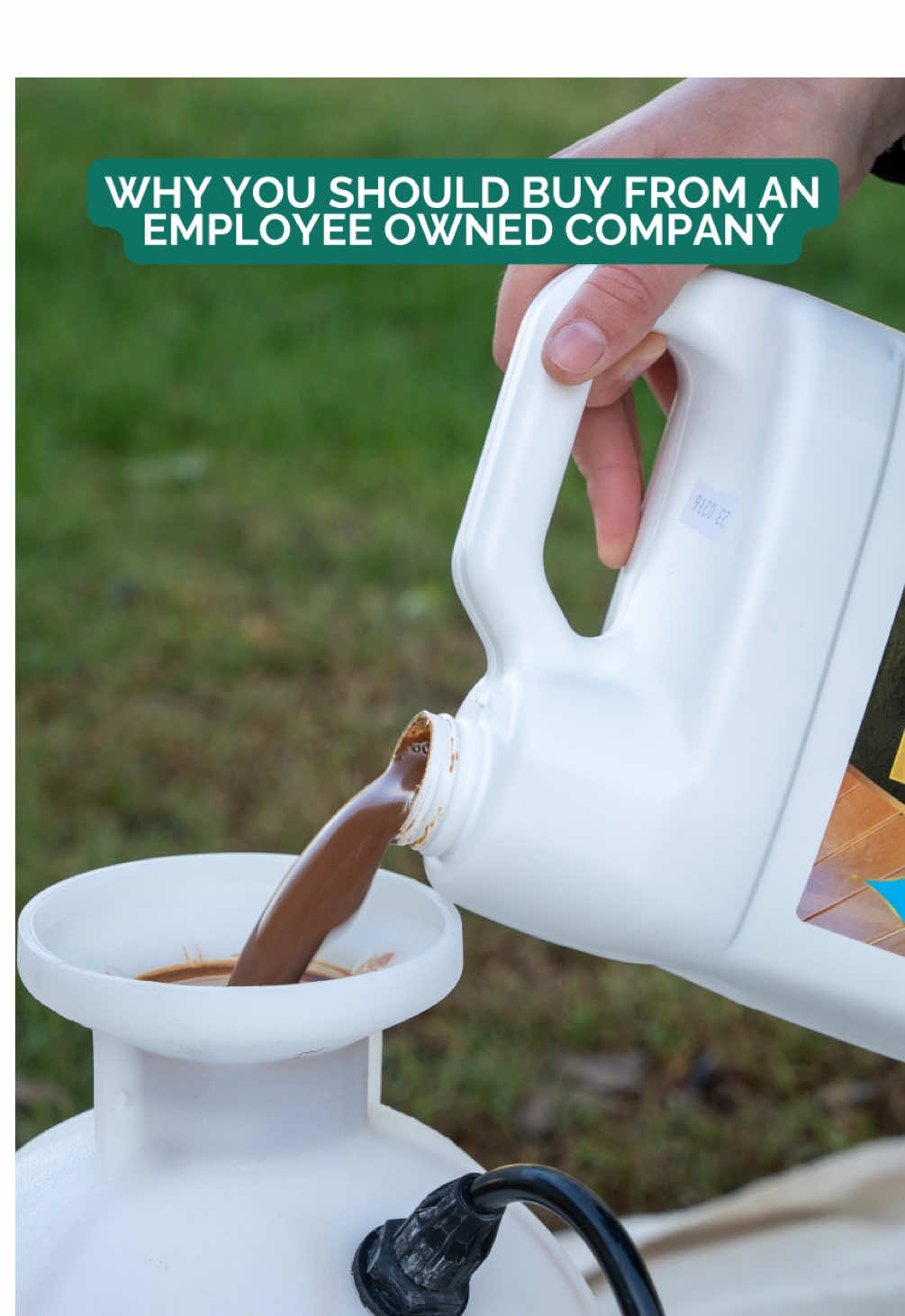 Being employee-owned means we care a little more, work a little harder, and show up with pride. Our team doesn’t just work here — we own it. --- #woodstain #defywoodstain #woodstaining #diyproject #woodendeck                