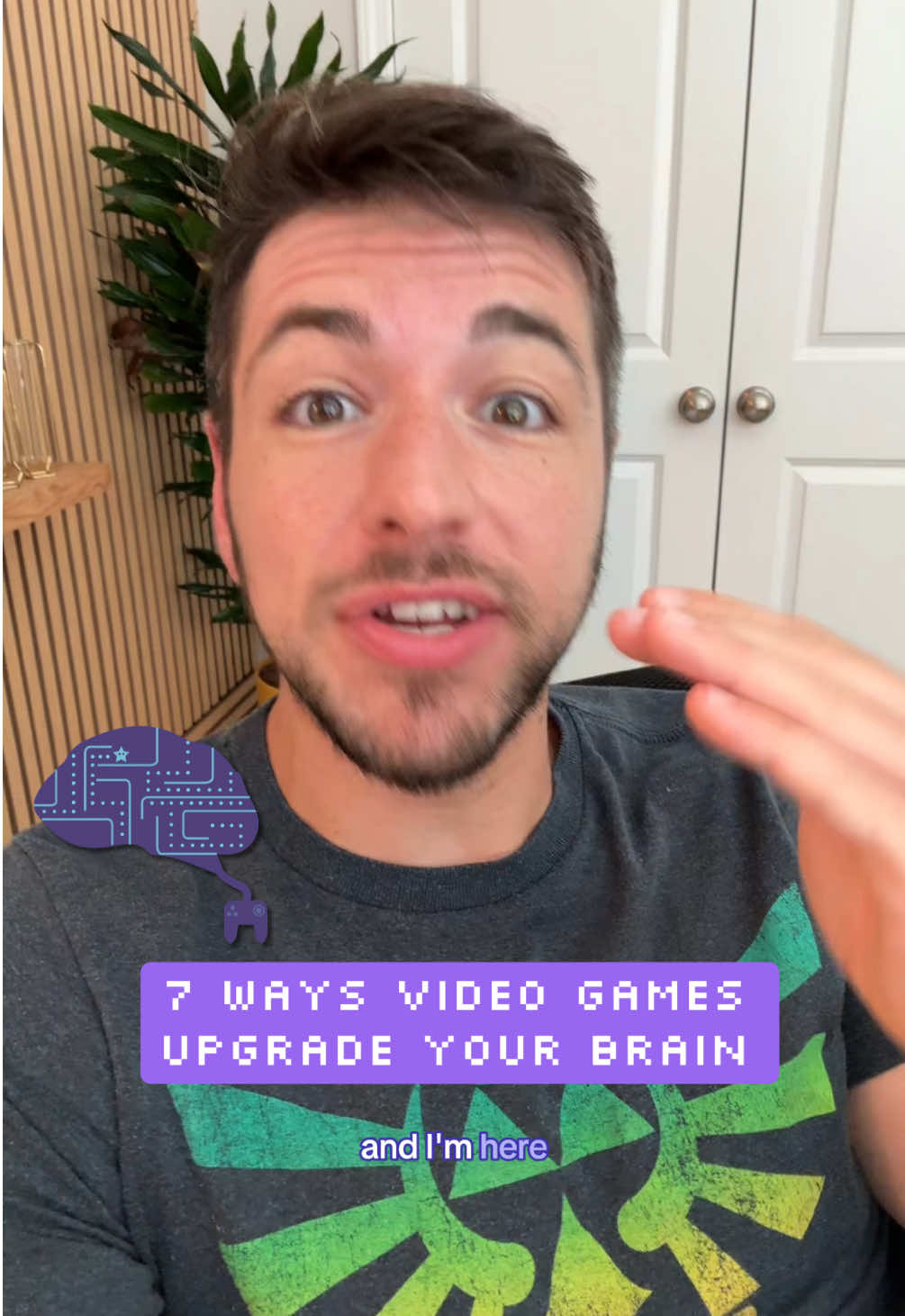 Video games don’t rot your brain. They can actually upgrade it. Here’s some rapid fire science to prove it. #neuroscience #gamers #brainfacts #videogames #DidYouKnow 