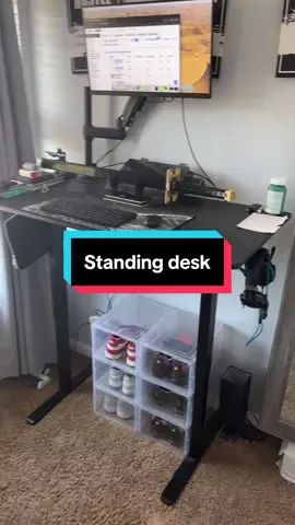 The best Standing desk just got better #standingdesk #backtoschool 