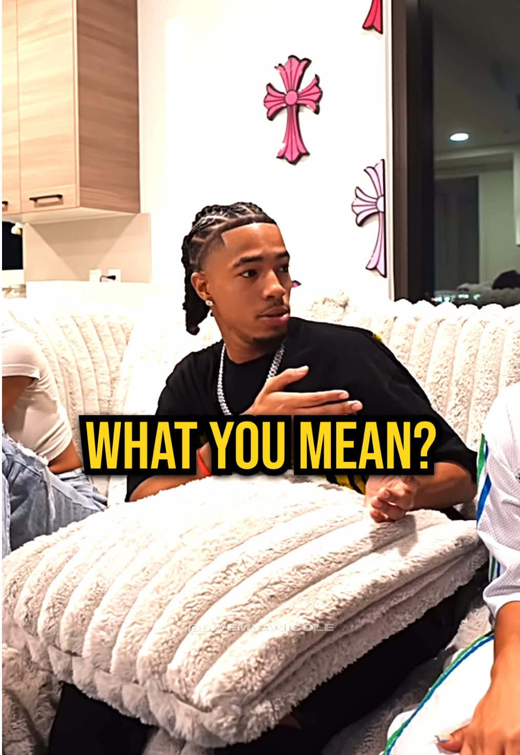 I Asked TRAY To Be My PERSONAL TRICK… 🤑 #fyp #myanicole #rnstrayyyy #prank #funny 