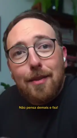 Não pense demais!  . . . #motivação #fypシ゚viral #objetivos #sonhos #fredelboni🤍 