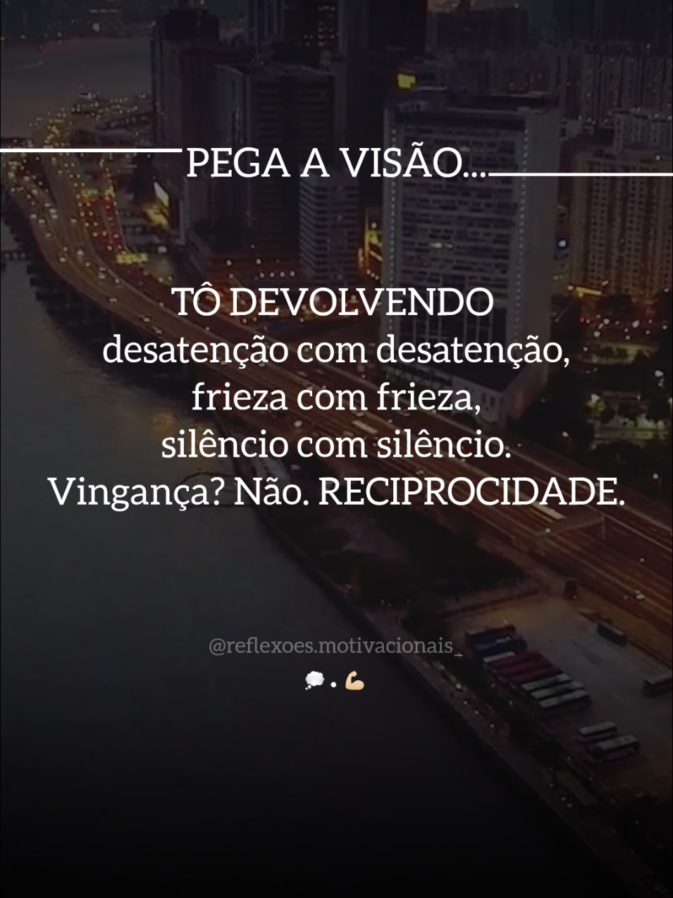 REFLEXÃO DE HOJE... 💭 #creatorsearchinsights #reflexão #reflexaododia #motivacao #frasesmotivadoras 