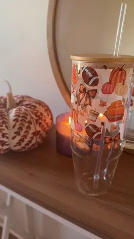 🤎😌 order one while they are in stock these are the cutest fall cups I have ever seen! 😍 #tumblersoftiktok #glasstumbler #fall #coffeecup #coffeetumbler @Sip-Sip Hooray! 