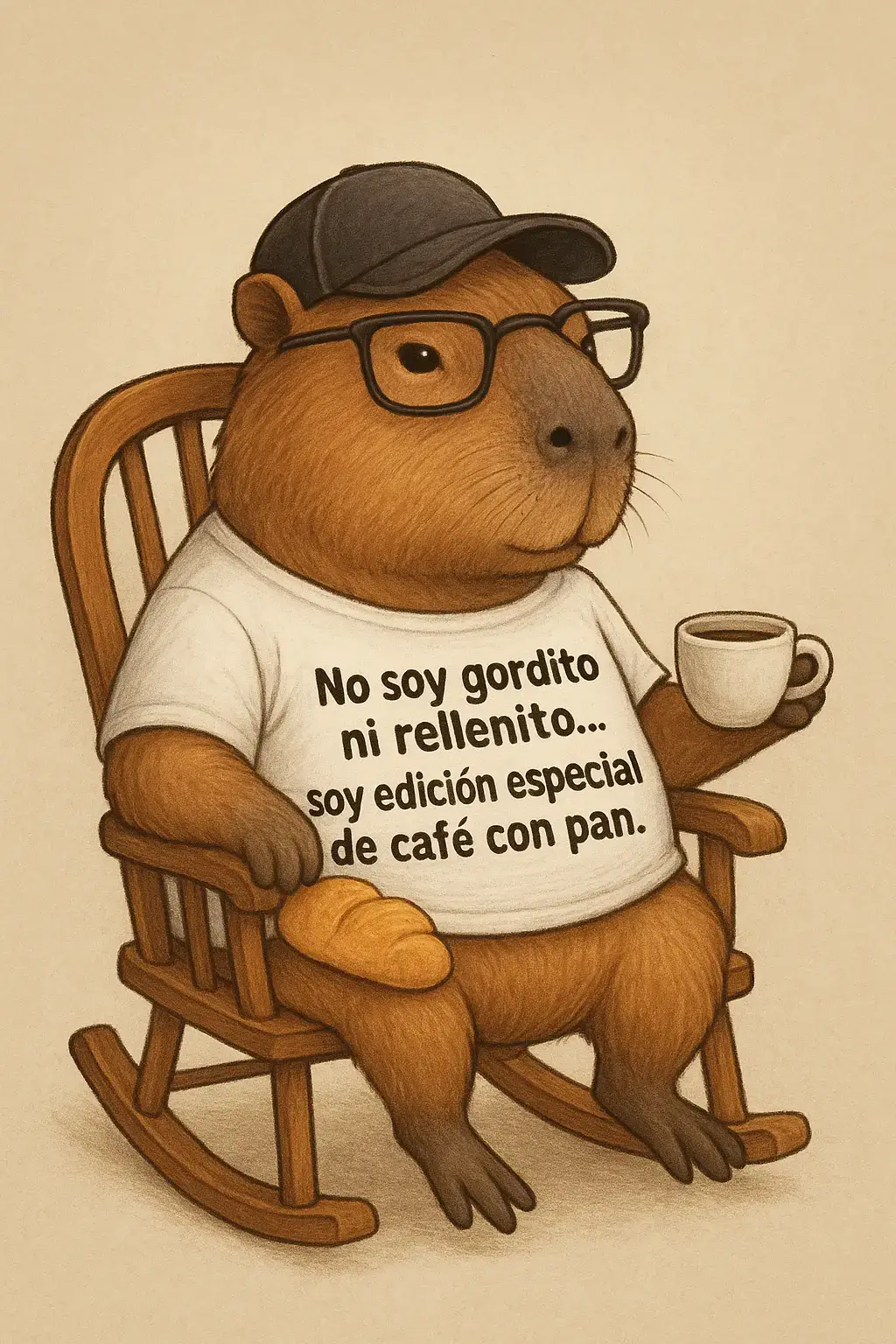 edición especial de café y pan #viraltiktok #capibara #cafe #pan 