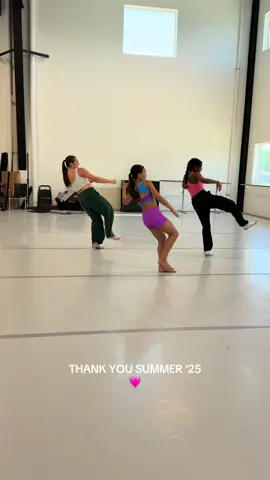 The best summer ever doing what I love 🩷🩷🩷 teaching, choreographing, and training 😛 #dance #teaching #choreo 
