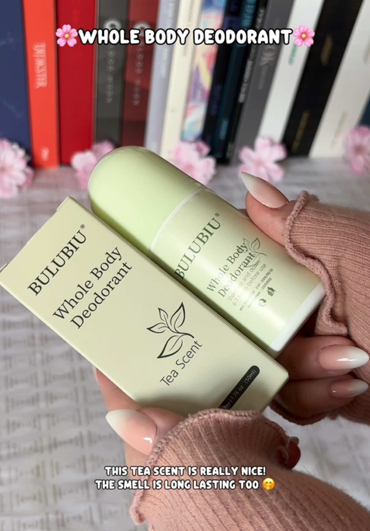 48 hour long lasting whole body deodorant in tea scent ✨ #fypシ #deodorant #skincare 
