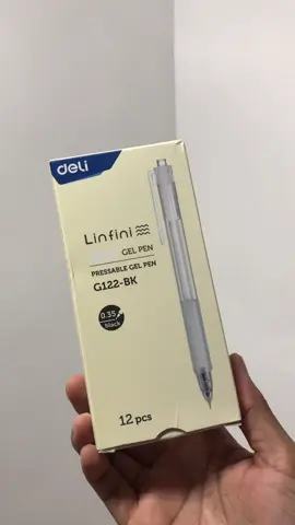 Deli A122 Press Gel Pen 0.35mm
