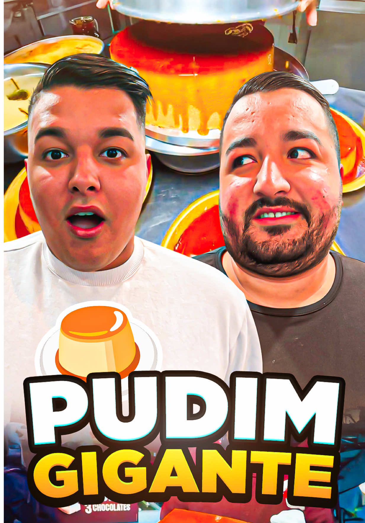 O MAIOR PUDIM DE SP! 😍😱 Fomos perambular na padaria nova império responsável por criar esse pudim absurdo e sem dúvidas o maior que já vimos na vida!! 🍮  Os valores das fatias dos pudins são de apenas a partir de 💲29,90. Da pra  acreditar?? 😋 CURTIU? Já marca alguém pra te levar nesse lugar!! 🔥🔥 🥖 Padaria nova império  📍Avenida General Penha Brasil, 1385 - Vila nova Cachoeirinha, SP *Publi