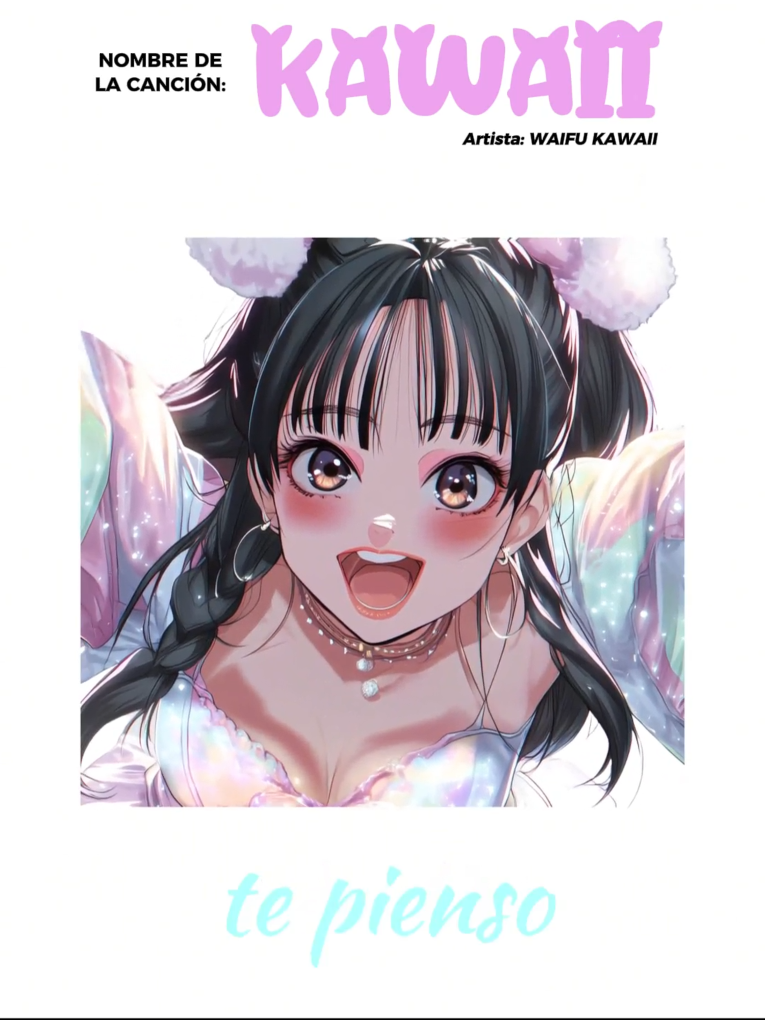 Canción: “Kawaii” | Parte 3/5 Artistas: @waifukawaii_official, @aim.wind, @nelachicaotaku #WaifuKawaii #musicaanime #Anime #kawaii #animesong