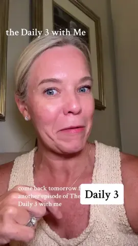 Today’s episode of the daily 3 with me where I share 3 tidbits from my day. I love to know what people are doing during their day, don’t you?  1. Rejoined @SPENGA at a new location after mine closed. Completed my first workout in a month. Did not die. I’ll consider it a win. 💪. 2. Narrowly avoided a full on brawl in the carpool line. The lady behind me was so 😡😤🤬and would not stop laying on her horn at me and another mom. It’s brutal out their ladies. 3. A 🦎 came into the house with me today. I’ll be outside until further notice waiting for our realtor so we can sell the house. It’s the only reasonable option.  #womenover40 #dayinmylifevlog #momlife #MomsofTikTok 