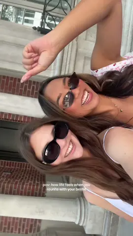 I missed you so much. For the whole two weeks 🤍 #bestfriend #besties #bestfriendscheck #girlhood 