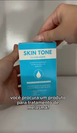 Produto para manchas #melasma #skincare #skintoneclareador 