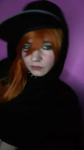 The cursed offical art Chuuya but wearing black because thats what I have #chuuyacosplay #bsdcosplay #bungoustraydogs #chuuyanakahara 