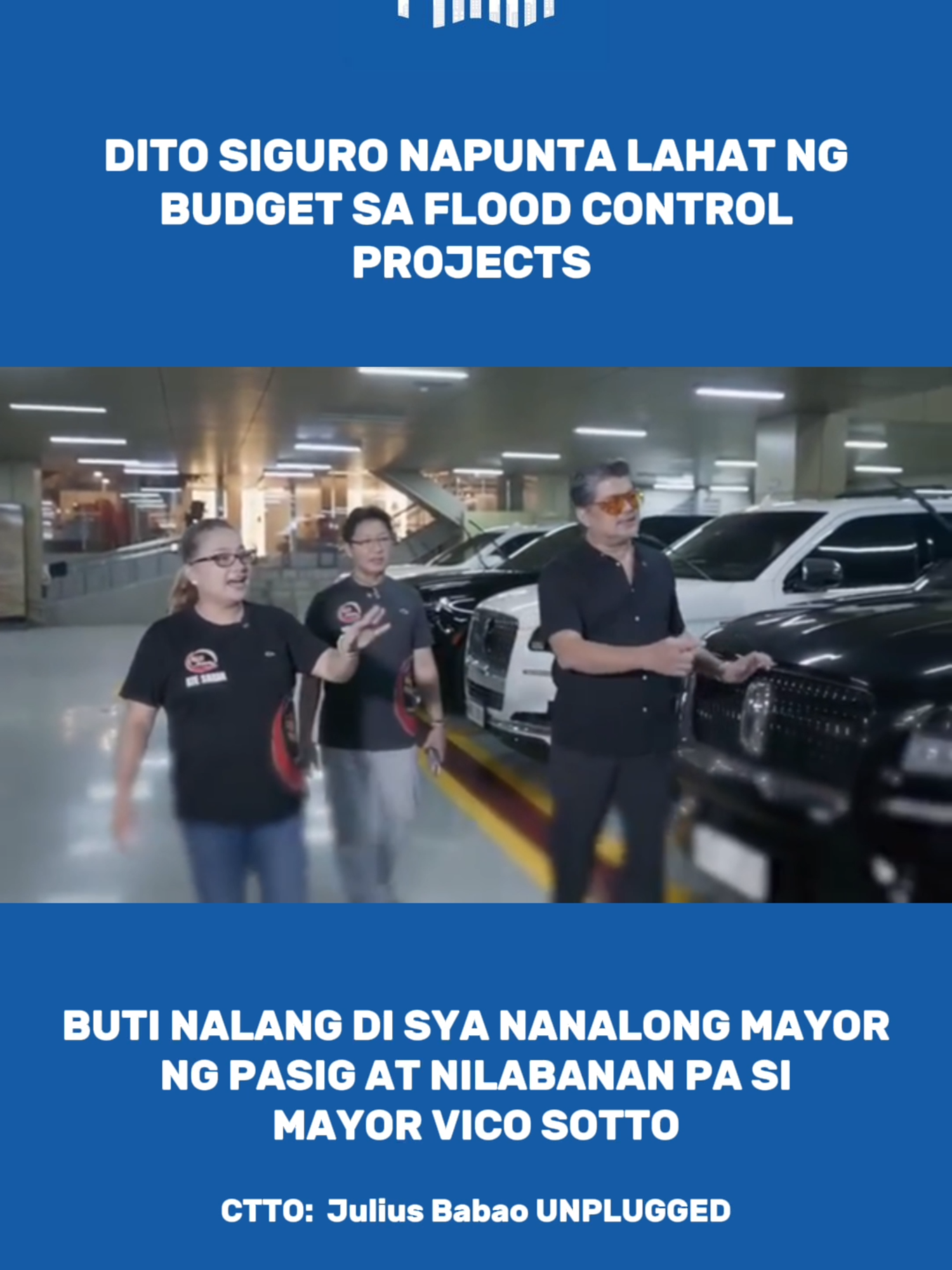 Grabe siguro kurapsyon nito kung ito ang Mayor ng Pasig #fyp #pasig #vico