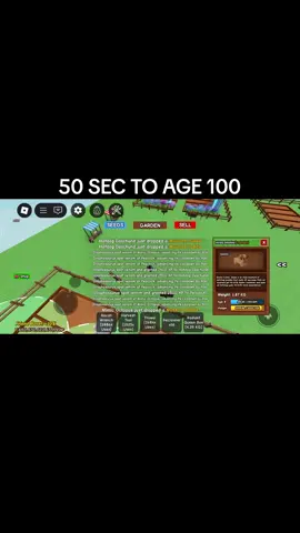 BEST WAY TO AGE YOUR PET😍#GAG #robloxfyp #fyp #trending #growagarden 