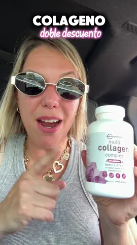 Colageno en capsulas, práctico de tomar y llevar con los mismos beneficios #collagen #colageno #collagenpeptides #dealsforyoudays #mamalatina 