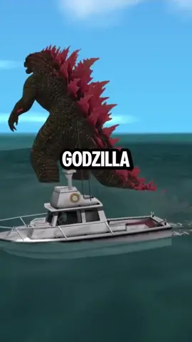 DID YOU KNOW HOW GODZILLA LOOKS IN GTA GAMES? #godzilla #gta 