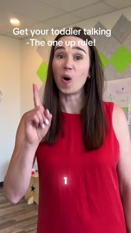 Want to help your toddler build longer sentences?  Try the One-Up Rule! 👏🧠 Whatever level your child is at — you just add one more word. ✅ If they say “truck,” you say: ➡️ “big truck” ➡️ “go truck” ➡️ “fast truck” This helps stretch their language without overwhelming them. It’s simple, responsive, and one of the best ways to support natural speech growth during play and everyday moments! 🚗💬 #SLPTips #SpeechDevelopment #OneUpRule #LanguageModeling #ToddlerSpeech #SLPResources #EarlyIntervention #TalkToYourToddler #SpeechMilestones #ParentTips #SLPEducation