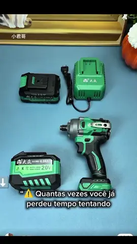 ⚡ Potência que impressiona! A Chave de Impacto Sem Escova 48V é a solução perfeita para quem busca desempenho e praticidade. ✅ Motor brushless mais durável e silencioso ✅ 2 baterias de longa duração para você trabalhar sem parar ✅ Kit completo com 4 soquetes e carregador rápido ✅ Ideal para soltar porcas, parafusos e trabalhos pesados com rapidez E o melhor: tudo isso por apenas R$ 267,00! 🚀 Não perca essa oportunidade de ter qualidade profissional na sua mão por um preço que cabe no bolso. 💪 #Ferramentas #ChaveDeImpacto #Promoção #Oficina #Desconto