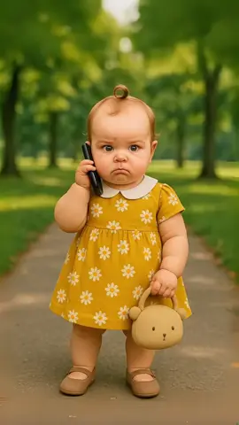 mom, I'm at the bus stop #Alomama #cutebaby #babytalk #adorablemoments #viralbaby 