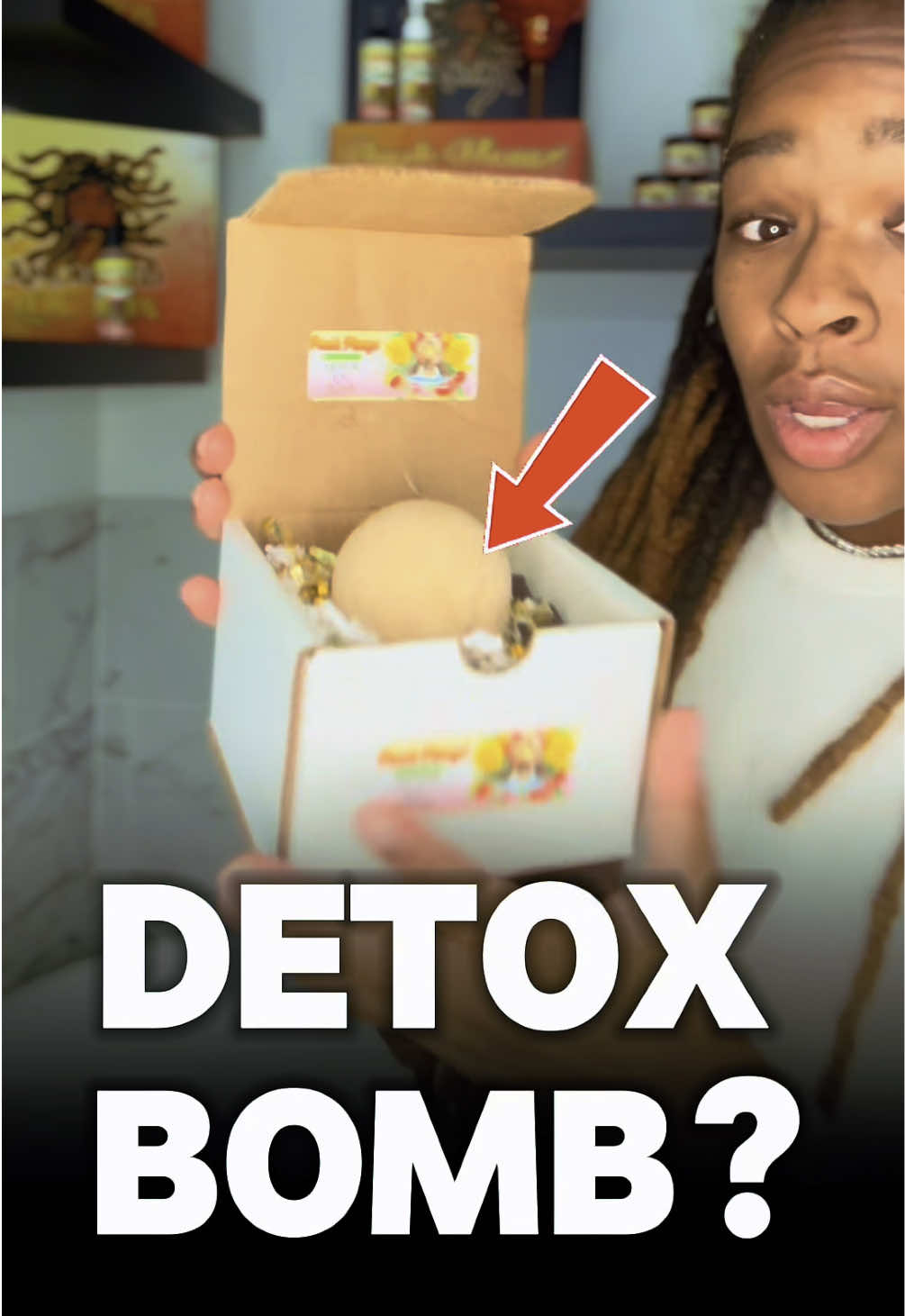 Buildup? Gone. ✨  We’ve been working for months to bring you a game changer for your loc care routine: introducing the Detox Bomb 💣🍏 Inspired by our in salon @thelocgodsalon apple cider vinegar treatments, this little powerhouse lets you do it yourself at home.  Just drop it in water, let it fizz, and watch it work its magic to dissolve gunk, refresh your scalp, and leave your locs feeling brand new. The very first set drops next Friday alongside our brand new Peach Mango line 🍑🥭 and trust us, you don’t want to miss it. Comment DETOX if you’re ready to get your hands on one! #LocGod #DetoxBomb #LocDetox #LocCare #HealthyLocs           